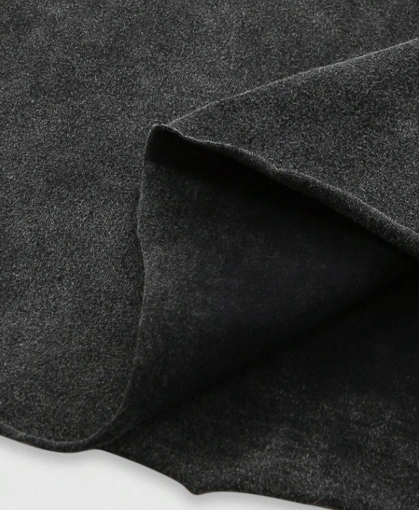 Acid Wash Gothic Bat Wing Oversized T-Shirt – Streetwear Edition